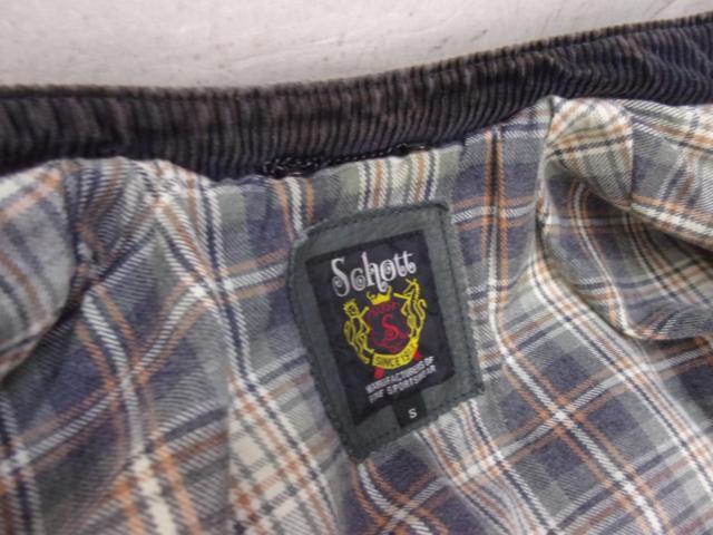 サイズ:S【Schott】レザージャケット