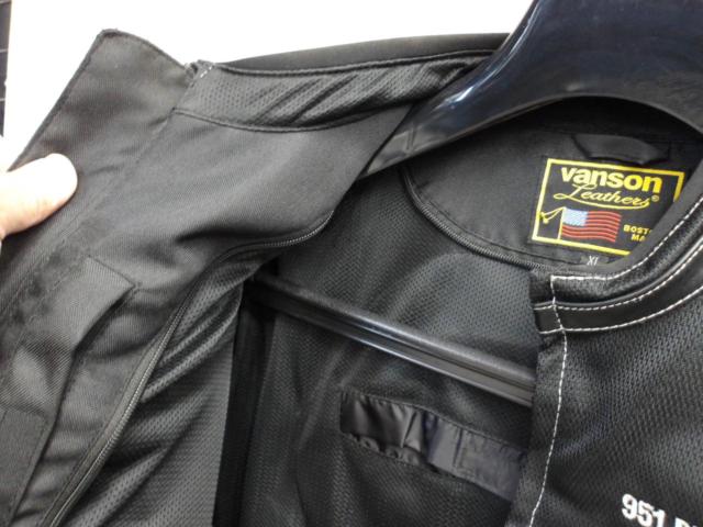 サイズ:XL【Vanson】メッシュジャケット