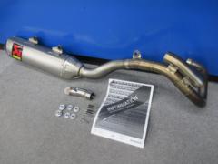 Beauty products
KTM genuine optional full exhaust system
250EXF etc.
AKRAPOVIC (Akurapo Vittorio h)