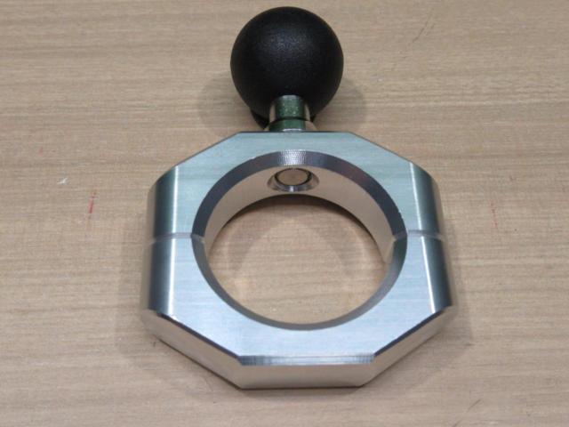 【美品】 Φ28.5 C-42 パイプクランプベース サインハウス