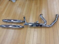 ツーリング(FLHX)【HarleyDavidson(ハーレーダビッドソン)】純正 フルエキゾーストマフラー