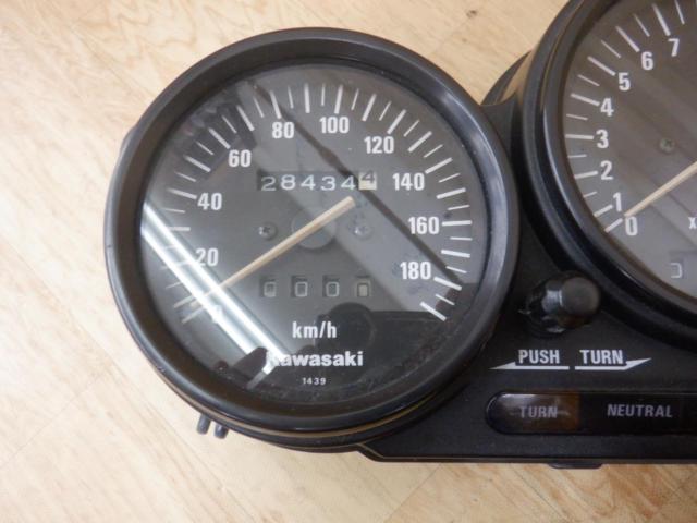 KAWASAKI 純正メーターASSY ZZR400 ZX400K ’91年外し