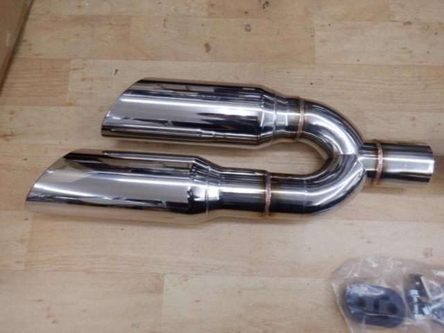 DOUBLE EIGHT リアサイドマフラー ランドクルーザー250 ディーゼル車専用