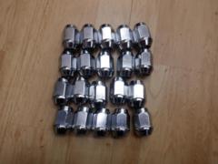 メーカー不明 ホイールナット P1.5 20個 HEX:19mm