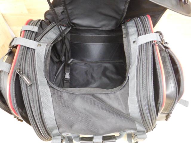 Kシステムベルト･バックル･ショルダーベルト無しTANAXx山城 MOTOFIZZ フィールドシートバッグ MFK-101R3 容量39-59L