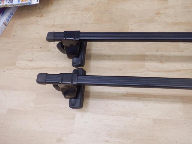 INNO ベースキャリアセット スクエアバー INSUT+K918･IN-B127BK WR-V DG5 ルーフレールガーニッシュ無車