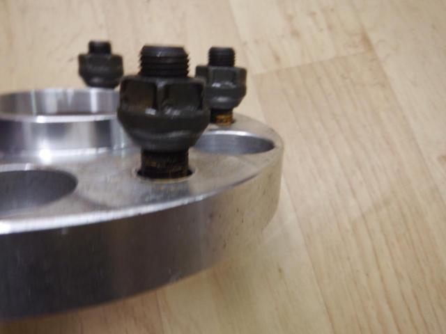 ワケアリ メーカー不明 ハブ一体型ワイドトレッドスペーサー 114.3-5H P1.25 厚み:20mm ハブ内外径:Φ66