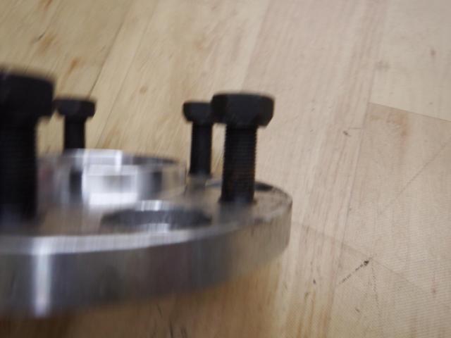 ワケアリ メーカー不明 ハブ一体型ワイドトレッドスペーサー 114.3-5H P1.25 厚み:15mm ハブ内外径:Φ66