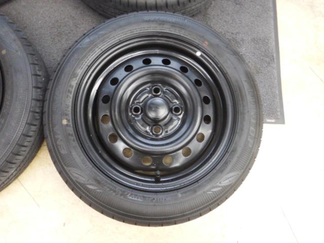 ダイハツ純正 LA350S ミライース Tuned by D SPORT Racing純正スチールホイール+DUNLOP ENASAVE EC300+