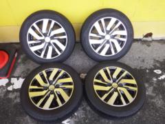 ダイハツ純正 M900A トール カスタム純正ホイール+DUNLOP ENASAVE EC204