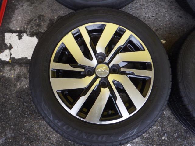 ダイハツ純正 M900A トール カスタム純正ホイール+DUNLOP ENASAVE EC204