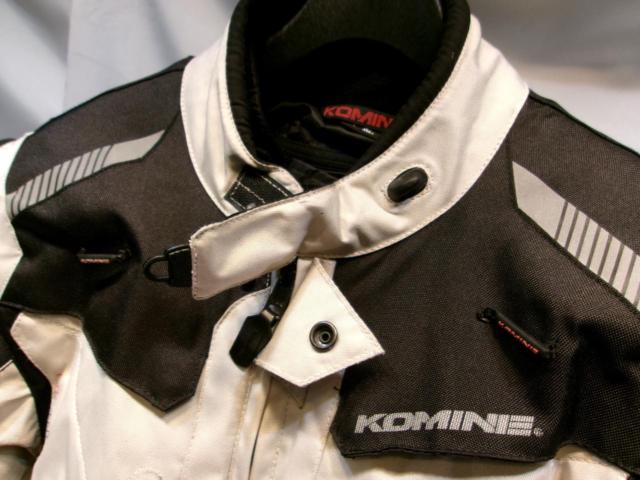 サイズXL 【KOMINE】 07-588 フルイヤーチタニウムジャケット