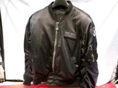 サイズXXL 【HOUSTON】 HTVA-2311S MA-1 メッシュジャケット ブラック