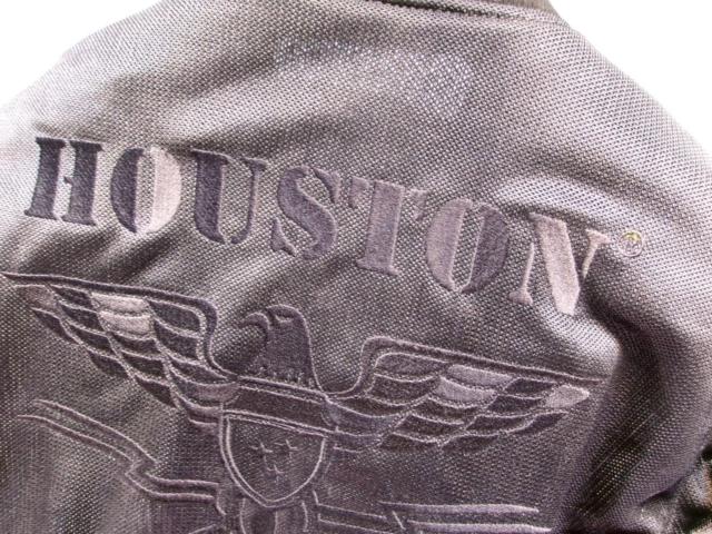 サイズXXL 【HOUSTON】 HTVA-2311S MA-1 メッシュジャケット ブラック
