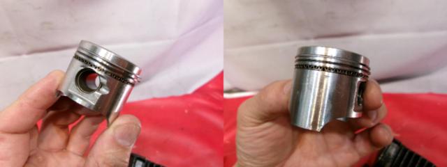 ワケアリ 【HONDA】 純正シリンダー モンキー 12V Z50J-21*****から取り外し(自己申告)