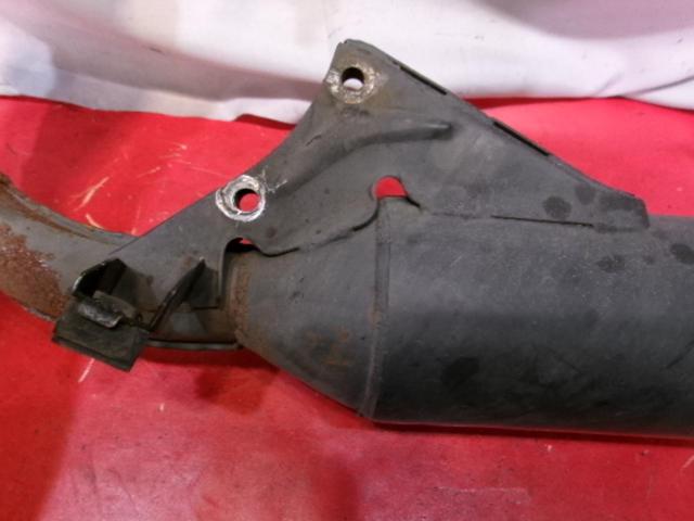 【メーカー不明】 純正形状マフラー スーパーDIO AF27から取り外し