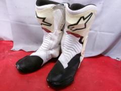 サイズ28.5cm 【Alpinestars】 S-MX6 レーシングブーツ ホワイト