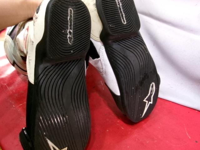 サイズ28.5cm 【Alpinestars】 S-MX6 レーシングブーツ ホワイト