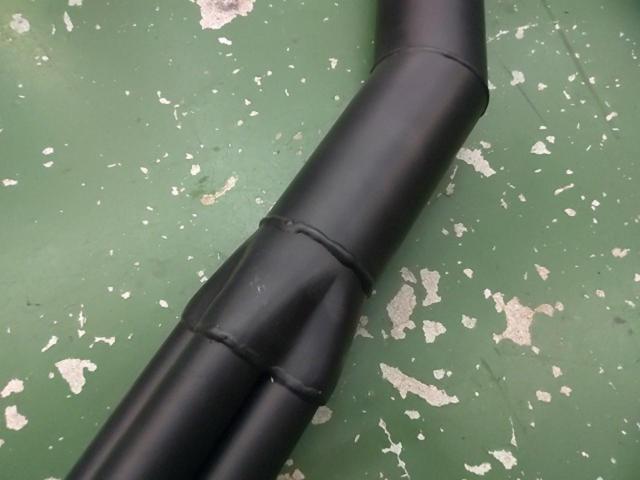 8VERTEX ブラックショート管マフラー