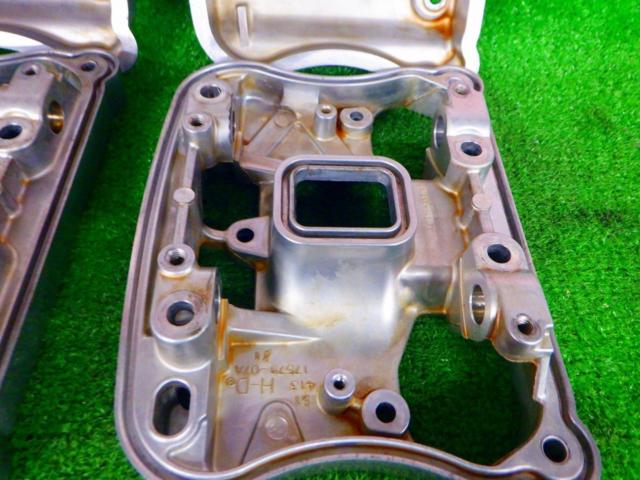 10ハーレー 純正ロッカーカバー+ヘッドカバー