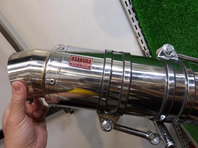 NMAX155 (removed from SG50J) ASAKURA
ORIGINAL
PARTS
SH muffler
Racing type