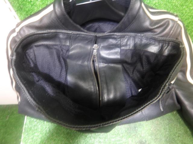 ワケアリ サイズS Liugoo Leateers パンチングレザージャケット パッド無し
