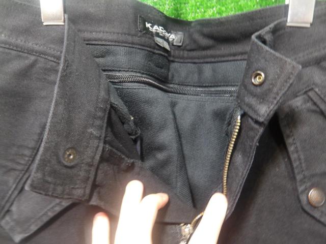 サイズ30 KADOYA HR ウォームデニムパンツ 膝パッド有