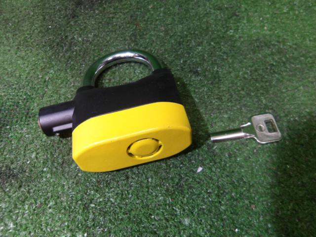 KOMINE Alarm Padlock
The key one only