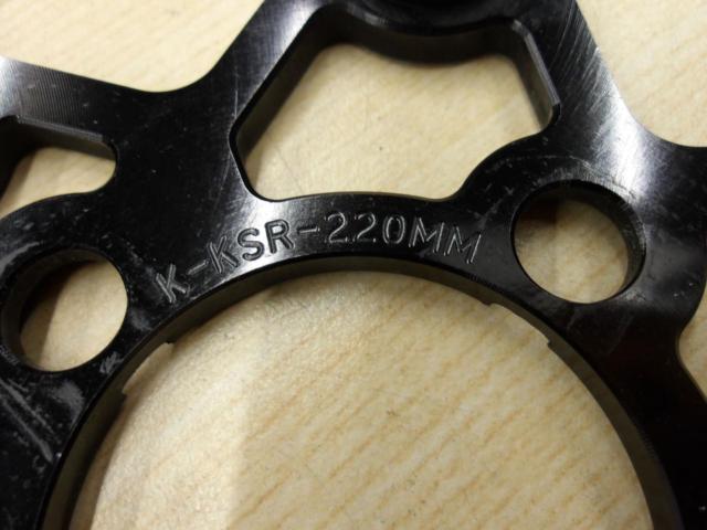 Z Racing
Front disc rotor 220Φ & caliper support
Z125PRO