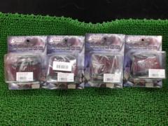 【PMC】エアフィルター オーバルタイプ 取付口径:50Φ ブラック4個セット
