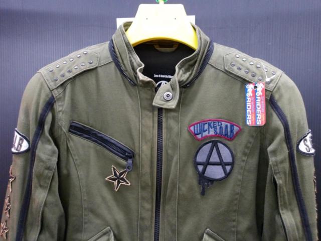 Mサイズ(レディースサイズ) S.O.A.B SOAB-16 ウィキッドミリタリージャケット カーキ *春/秋用