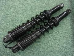 CT125 ハンターカブ(JA55)より取外し 純正 リアショック 左右セット 自由長360mm 取付径 上側Φ12/下側Φ10 ブラック