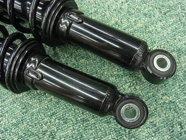 CT125 ハンターカブ(JA55)より取外し 純正 リアショック 左右セット 自由長360mm 取付径 上側Φ12/下側Φ10 ブラック