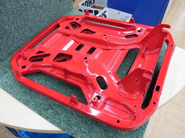 ハンターカブCT125(JA55) 純正 リアキャリア RED