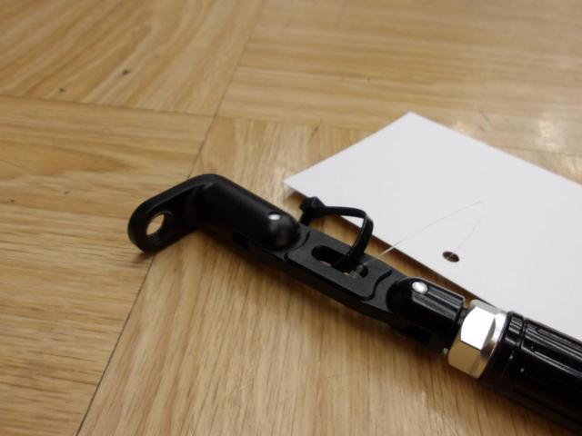 kaedear(カエディア) ミラーマウント マルチバー Φ22.2 ブラック 取付穴10mm