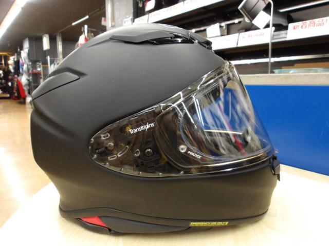 Lサイズ(59cm)(内装調整有) SHOEI(ショウエイ) Z-8 マットブラック (フォトクロミックシールド)