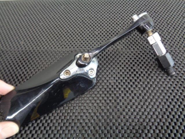 【NAPOLEON】 リゼットミラー ピアノブラック 左右共通 10mm 正ネジ  1個