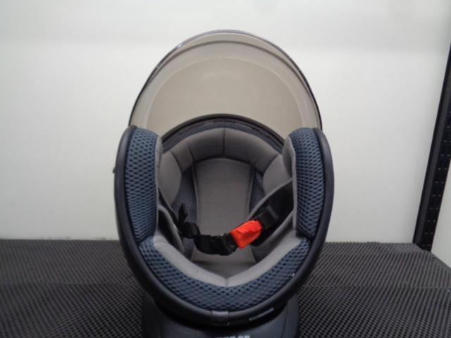 山城 ジェットヘルメット YH-001 マットガンメタ Mサイズ 2022年製造