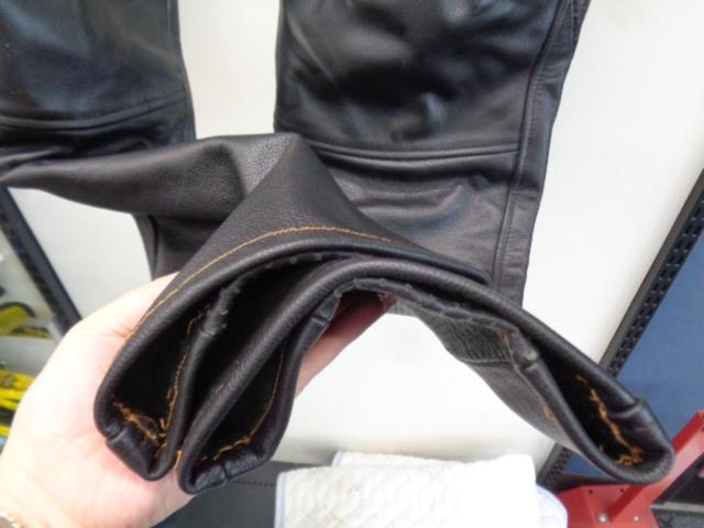 【KADOYA】 K’S LEATHER パンチングレザーパンツ LLサイズ