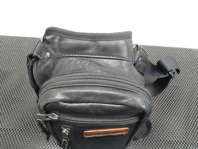 【KUSHITANI】 2ウェイレッグバッグ II ブラック K-3578