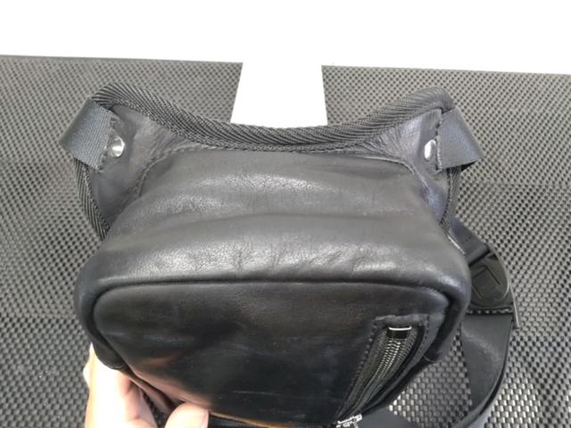 【KUSHITANI】 2ウェイレッグバッグ II ブラック K-3578