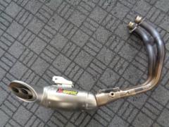 AKRAPOVIC
MT-07 / XSR 700
Titanium full exhaust muffler