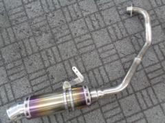 【WirusWin】 CB125R 8BJ-JC91 ダイナミックマフラー スポーツタイプ チタンサイレンサー
