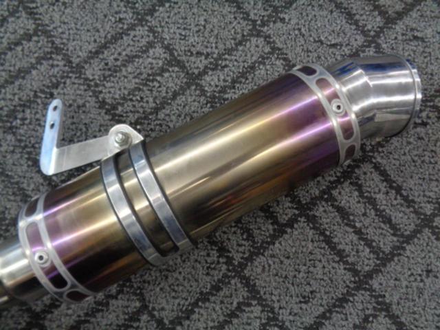 【WirusWin】 CB125R 8BJ-JC91 ダイナミックマフラー スポーツタイプ チタンサイレンサー