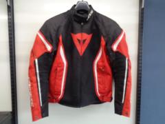【DAINESE】メッシュジャケット ブラック/レッド サイズ:48