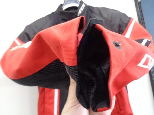 【DAINESE】メッシュジャケット ブラック/レッド サイズ:48