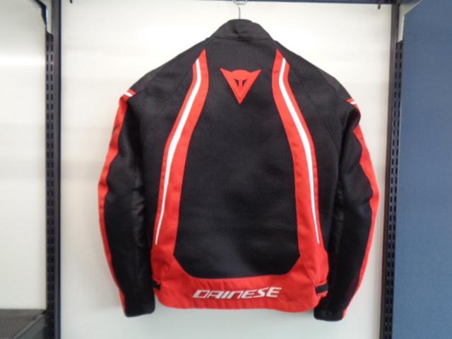 【DAINESE】メッシュジャケット ブラック/レッド サイズ:48