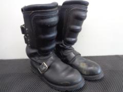 【KADOYA】 レザーブーツ BLACK SHIELD 26.0cm