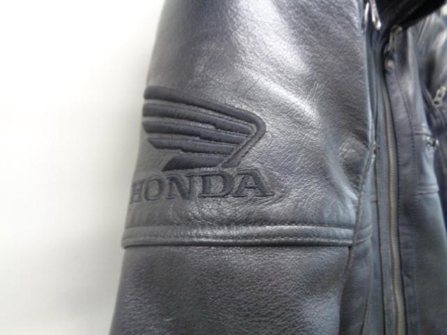 【HONDA】レザージャケット ブラック LLサイズ