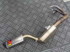 アクラポビッチ(AKRAPOVIC) フルエキゾースト EC ECE MT-09(’21-’23) レーシングラインマフラー チタン S-Y9R11-HAPT